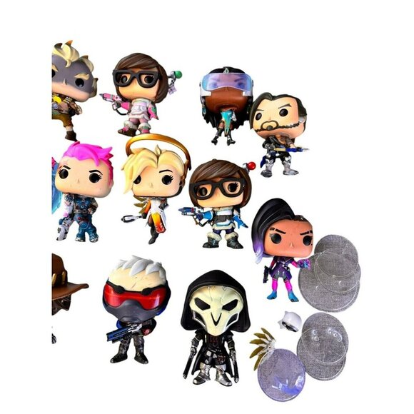 Funko Pop! 14 Overwatch Vinyl Figures Loose Lot - Picture 2 of 5